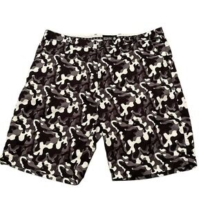 TATTOO GOLF Performance Shorts‎ Black Gray Camo Skull Size 42